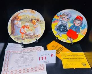 Vintage plates