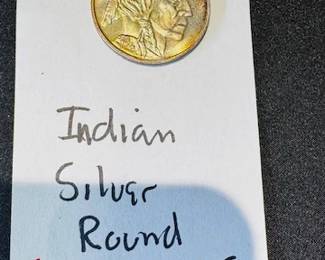 Indian Silver Round