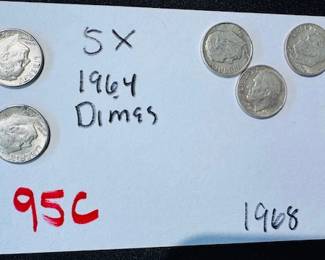 1964 Dimes