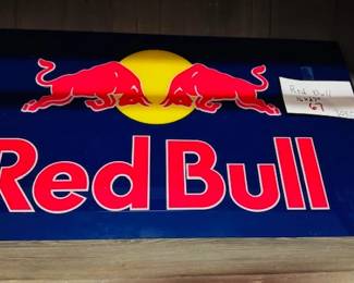 Redbull sign