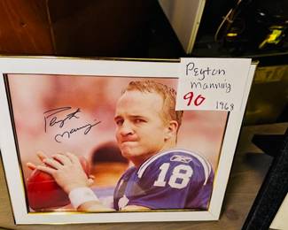 Peyton Manning Signed photo