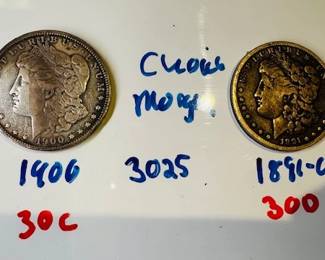 Morgan Coins 1906/1881