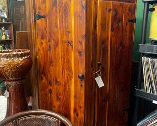 Cedar armoire 