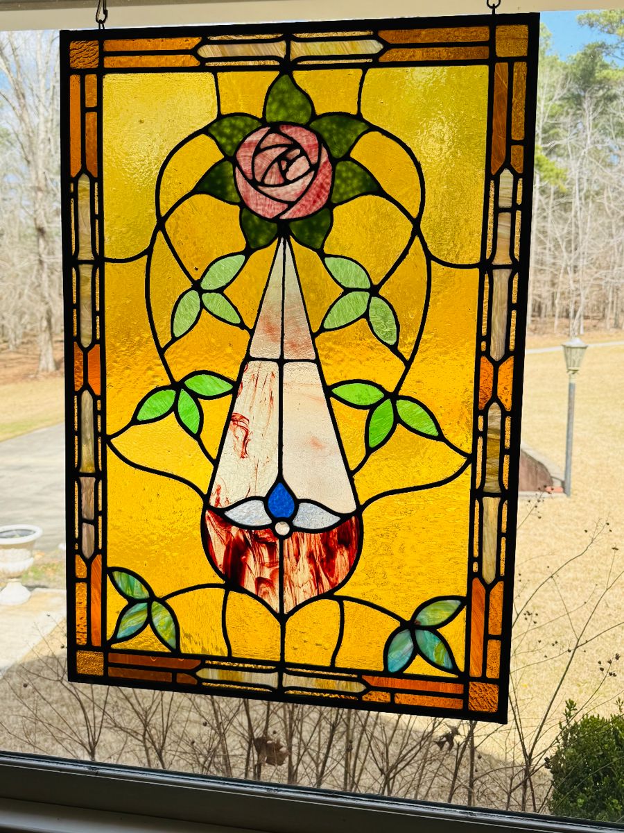 Beautiful, large stained glass