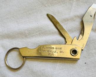 Vintage advertising piece  Hawkinsville 
Pulaski Bank