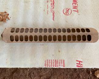 Galvanized chicken feeder