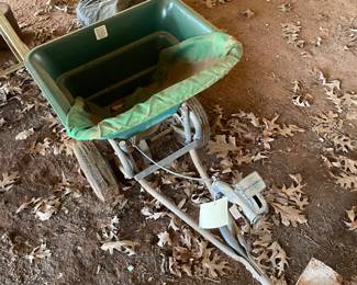 Grass seed spreader