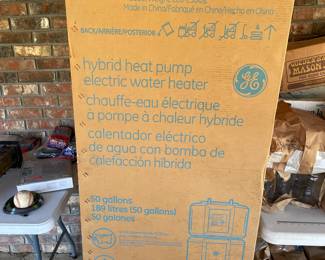 GE hot water heater NIB