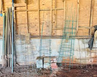 Lots of tomato cages