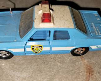 Vintage Police Car toy