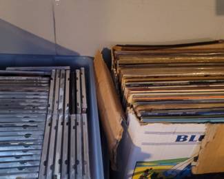 Vinyl and CD Collection