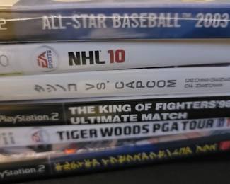 Wii and Playstation 2 Games