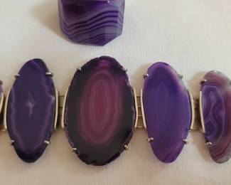 Geode bracelet
