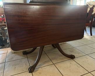 extendable table. made in Grand Rapids Michigan