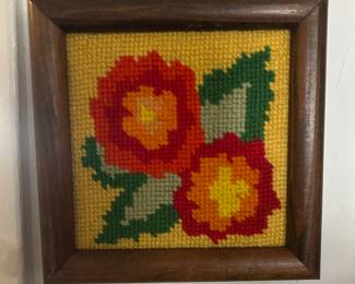 More mid-century needlepoint