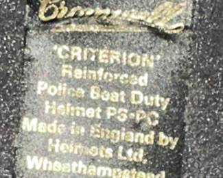 Metropolitan Police Helmet Criterion 