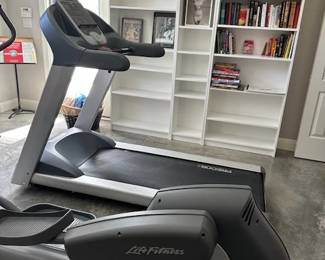Precor treadmill and Life Fitness elliptical