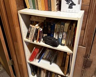 Books, bookcase