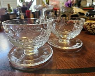 12 Colleen by Waterford ice cream dishes