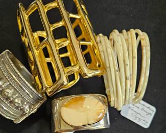 Bold bracelets