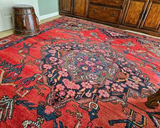 Square Persian rug