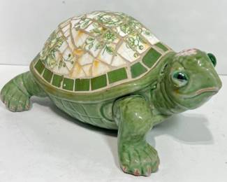 Ceramic Garden Turtle