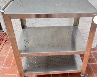 Stainless Work Table Cart