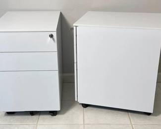 Locking 3 drawer File Cabs