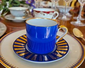 8 Fitz & Floyd demi tasse cups