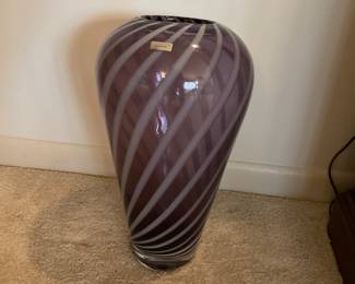 Waterford Evolution “Urban Safari” vase