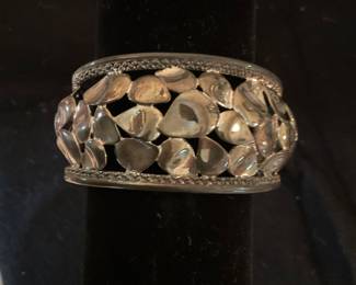 Michael Dawkins heavy sterling bracelet