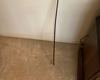 Antique bow with ivory frog enhanced with mother of pearl