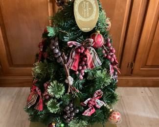 Waterford Holiday Heirlooms “Silk Tartan Tree”