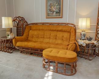 Vintage bamboo furniture