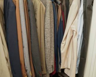 Men's suit jackets and sport coats