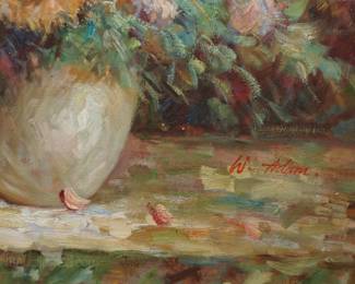 Painting signed W. Adams