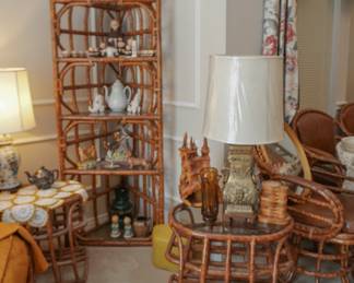 Vintage bamboo furniture