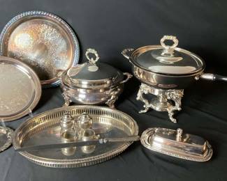 Elegant SilverPlated Serving Set 