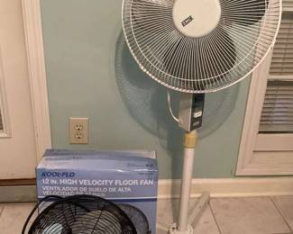 Pair of Electric Fans 