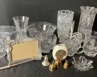 Elegant Crystal and Glassware Collection 