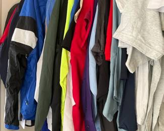 Lot Of Promotional Sample Shirts And Jackets New Never Worn 