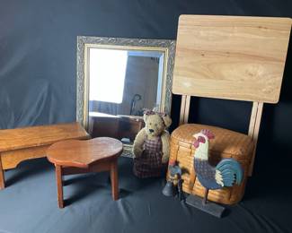 Rustic Home Decor Furniture Lot 