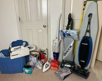 Home Essentials Cleaning Lot Oreck Vacuums, Tools  More 