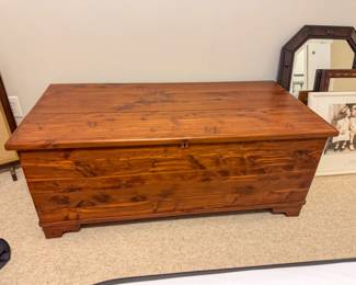 Beautiful Amish made cedar chest. 