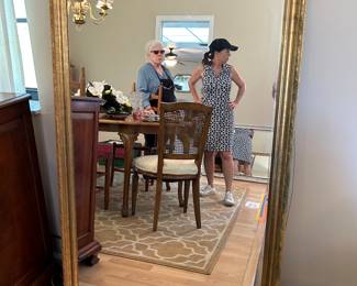 Large gold mirror 53X35