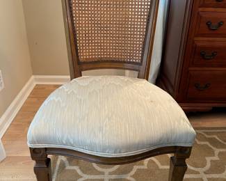 2 cushioned dining chairs 
Great condition