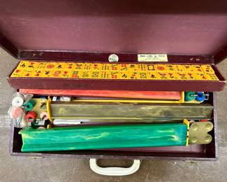 Vintage Mahjong game 