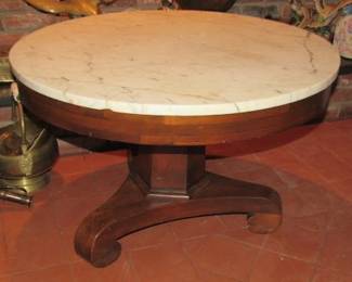 Empire Marble Top Coffee Table