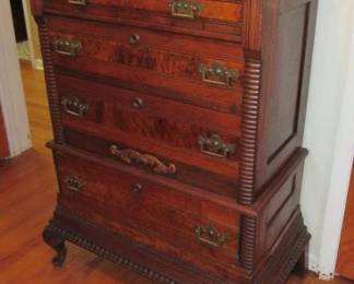 Unique Marble Top Chest