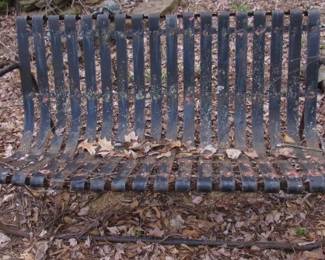Metal Yard Bench